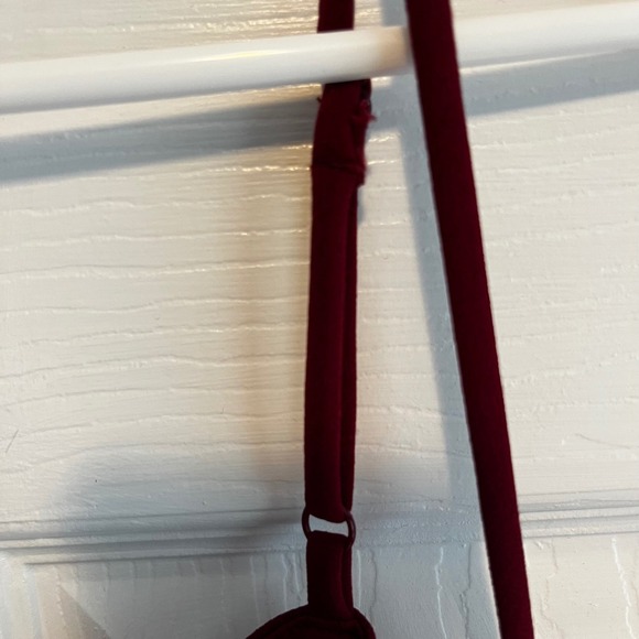 Lulus Burgundy Lace Midi Dress Size Medium NWT Holiday Wedding Fall - Picture 9 of 11